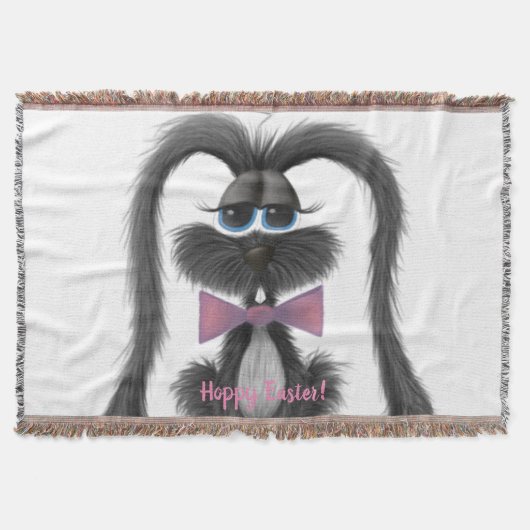 Adortable Bunny Rabbit Decke (Vorderseite)