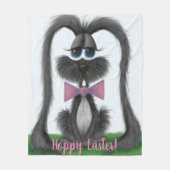 Adortable Bunny Rabbit Fleecedecke (Vorderseite)