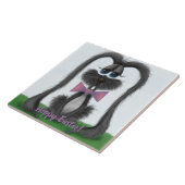 Adortable Bunny Rabbit Fliese (Seite)