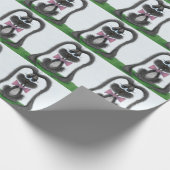 Adortable Bunny Rabbit Geschenkpapier (Ecke)