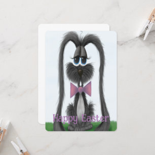 Adortable Bunny Rabbit Karte