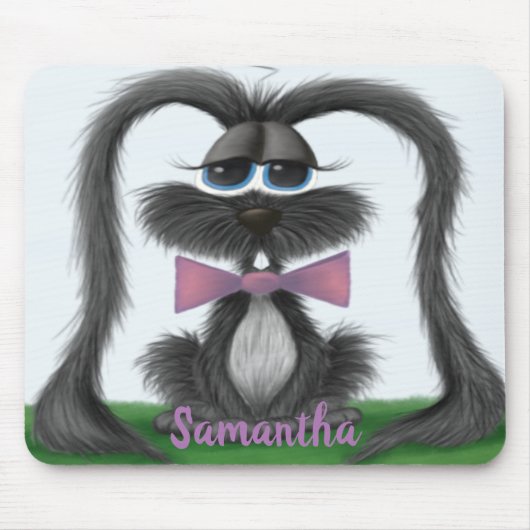 Adortable Bunny Rabbit Mousepad (Vorne)