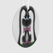 Adortable Bunny Rabbit Ornament (Vorderseite)