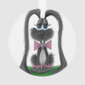 Adortable Bunny Rabbit Ornament (Rückseite)