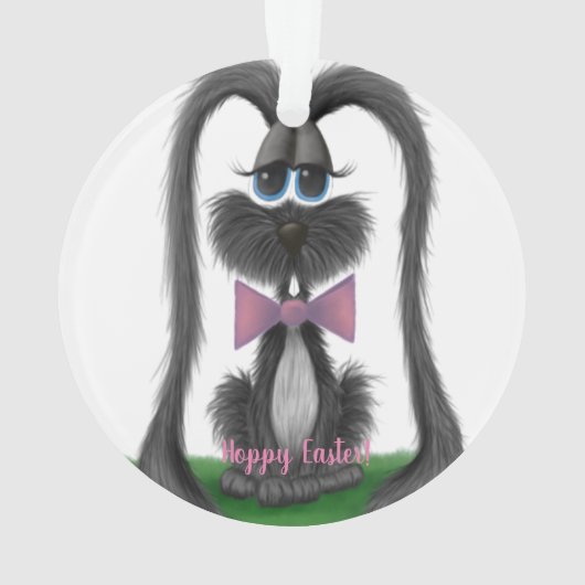 Adortable Bunny Rabbit Ornament (Rückseite)