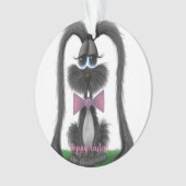 Adortable Bunny Rabbit Ornament (Vorderseite)