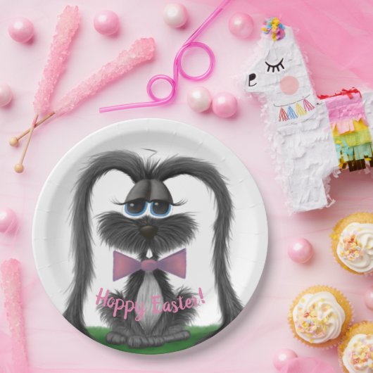 Adortable Bunny Rabbit Pappteller (Party)