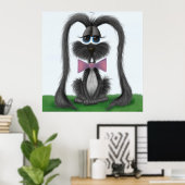 Adortable Bunny Rabbit Poster (Heimbüro)