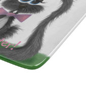 Adortable Bunny Rabbit Schneidebrett (Ecke)