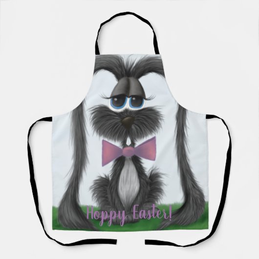 Adortable Bunny Rabbit Schürze (Vorderseite)