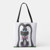 Adortable Bunny Rabbit Tasche (Rückseite)