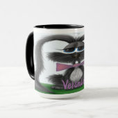 Adortable Bunny Rabbit Tasse (Vorderseite Links)