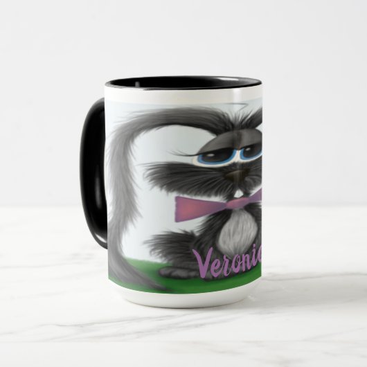 Adortable Bunny Rabbit Tasse (Vorderseite Links)