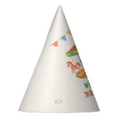 Adortable Carousel Geburtstag Partyhütchen (Links)