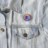 Adortable Cartoon Dolphin Button (Beispiel)