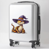 Adortable Cartoon Schlange Aufkleber (Koffer)