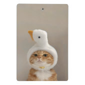 Adortable Cat Clipboard Mini Klemmbrett (Rückseite)