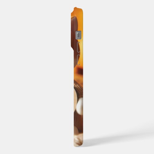 Adortable Cat Plush mit herzlicher Botschaft iPhone Hülle (Linke Seite)