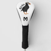 Adortable Creste Puffin Stehender Cartoon Golf Headcover (Vorderseite)