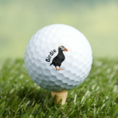 Adortable Creste Puffin Stehender Cartoon Golfball (Insitu T-Shirt)