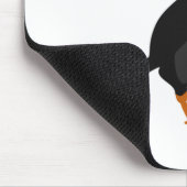 Adortable Creste Puffin Stehender Cartoon Mousepad (Ecke)