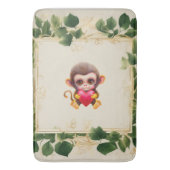 Adortable Dschungel Badematte (Vorderseite Vertikal)