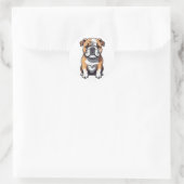Adortable English Bulldog Sticker - Niedliche Hund (Tasche)