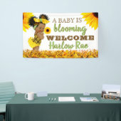 Adortable Ethnic Baby Girl | Sonnenblumendusche Banner (Messeveranstaltung)