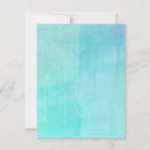 Adortable Fox und Kaninchen Illustrierte Geburtsta Einladung (Rückseite)