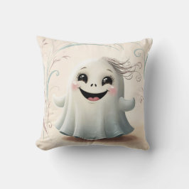 Adortable Ghosting Friend Halloween Design Kissen