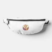 Adortable Giraffe umgeben von Blume _7 Bauchtasche (Ablage )