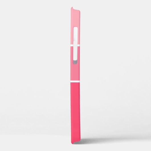 Adortable Gradient Pink - Handy Case für sie (Rückseite / Links)