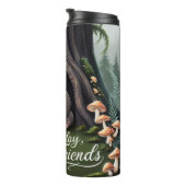 Adortable Grumpy Bär Tumbler Thermosbecher (Nach rechts gedreht)