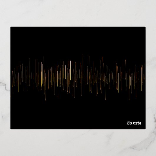 Adortable Halloween Baby Folie Einladungspostkarte (Rückseite)