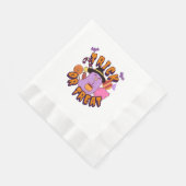 Adortable Halloween-Geistertrick oder -Treat Serviette (Ecke)