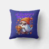 Adortable Halloween Ghost Milk Tee Kissen (Rückseite)