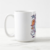 Adortable Halloween Ghost Squad & Spooky Friends Kaffeetasse (Links)