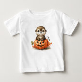 Adortable Halloween Otter Baby T-shirt (Vorderseite)