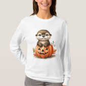 Adortable Halloween Otter T-Shirt (Vorderseite)