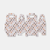 Adortable Halloween Owls Pattern Geschenkschachtel (Ungefaltet)