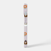 Adortable Halloween Owls Pattern iPhone 15 Hülle (Linke Seite)