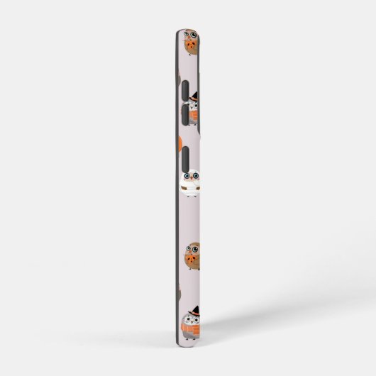 Adortable Halloween Owls Pattern Samsung Galaxy Hülle (Rechte Seite)