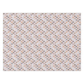 Adortable Halloween Owls Pattern Tischdecke (Vorderseite (Horizontal))