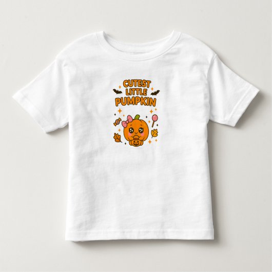 Adortable Halloween Style Kleinkind T-shirt (Vorderseite)