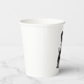 Adortable HD Miniatur Schnauzer Welpenportrait - E Pappbecher (Rechts)