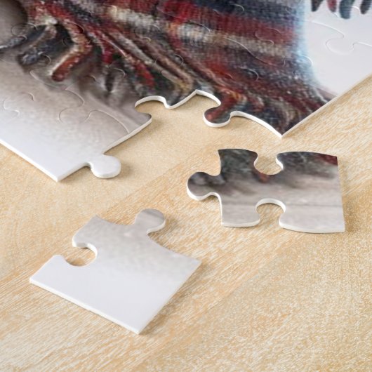 Adortable Holiday Weihnachten Gnome Puzzle (Seite)