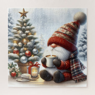 Adortable Holiday Weihnachten Gnome Puzzle