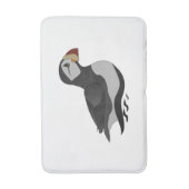 Adortable Horned Puffin Cartoon Badematte (Vorderseite Vertikal)
