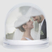 Adortable Hummingbird Add Foto Dome Schneekugeln (Vorderseite)