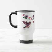 Adortable Hummingbird und Blume Reisebecher (Links)